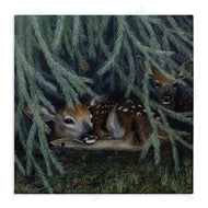 Valerie Rogers | Deer Under Forest Tree