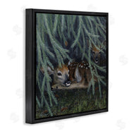 Valerie Rogers | Deer Under Forest Tree