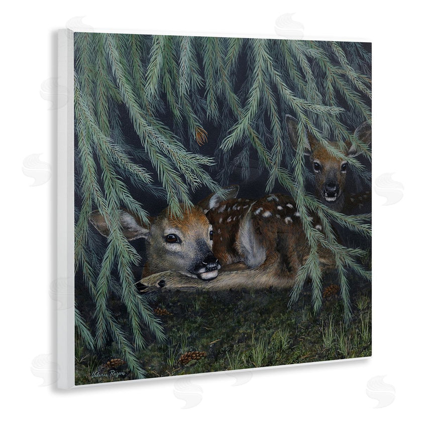 Valerie Rogers | Deer Under Forest Tree