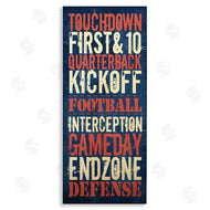 Christine Adolph | Rustic Football Phrases