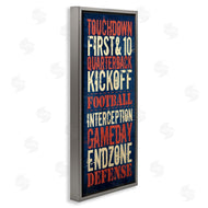 Christine Adolph | Rustic Football Phrases