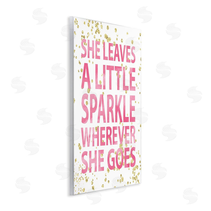 Susan Newberry Designs | Leaves A Little Sparkle Phrase