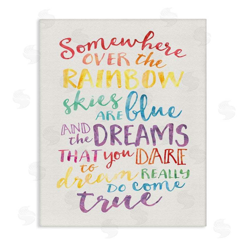Erica Billups | Rainbow Lyrics Watercolor