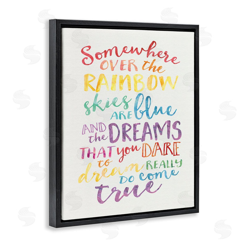 Erica Billups | Rainbow Lyrics Watercolor