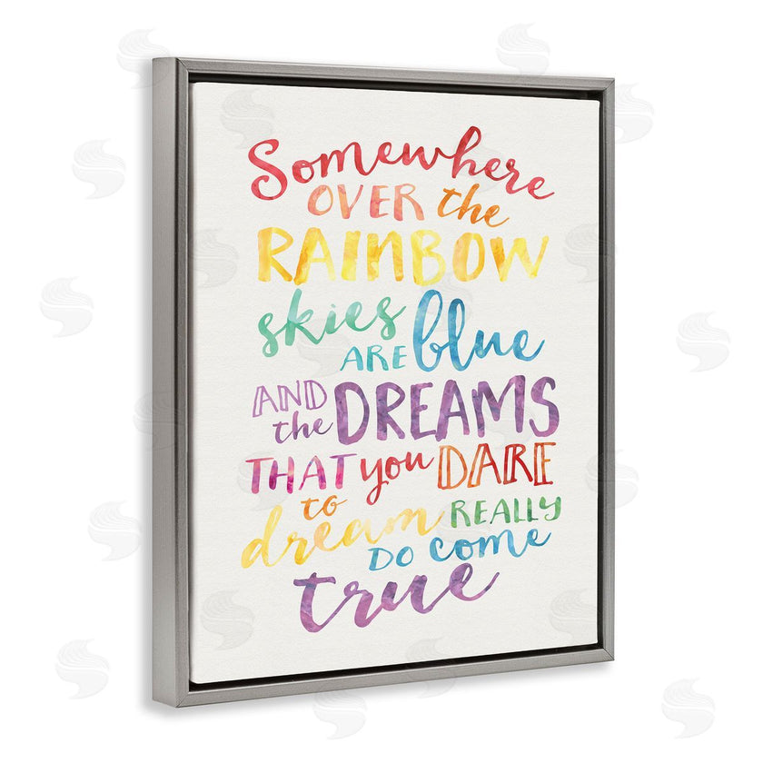 Erica Billups | Rainbow Lyrics Watercolor