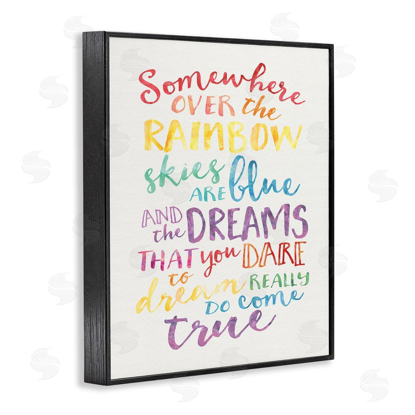Erica Billups | Rainbow Lyrics Watercolor