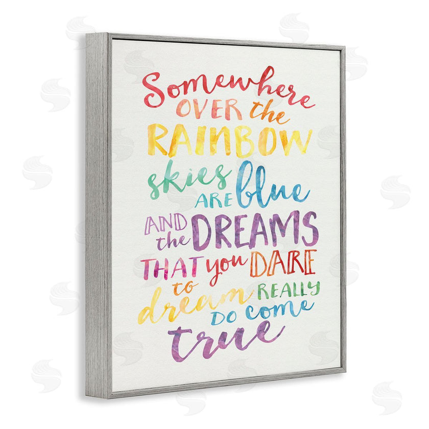 Erica Billups | Rainbow Lyrics Watercolor