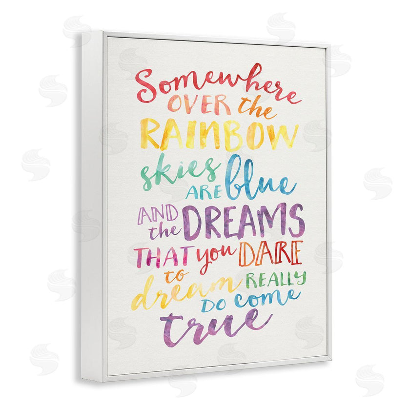 Erica Billups | Rainbow Lyrics Watercolor