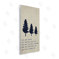 Stupell Studio | Loved Son Phrase with Trees