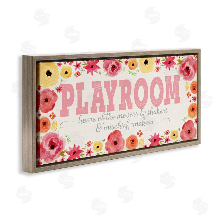 Stephanie Workman Marrott | Playroom Of Mischief Makers Pink