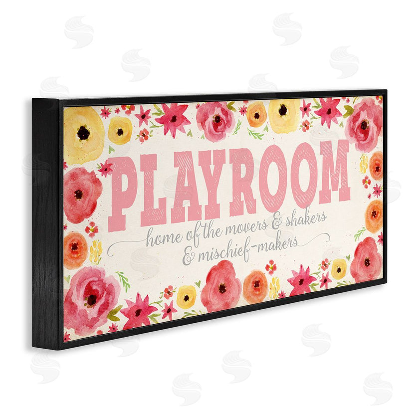 Stephanie Workman Marrott | Playroom Of Mischief Makers Pink
