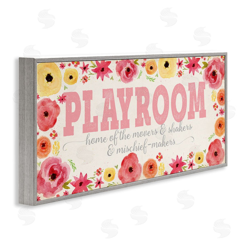 Stephanie Workman Marrott | Playroom Of Mischief Makers Pink