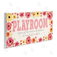 Stephanie Workman Marrott | Playroom Of Mischief Makers Pink