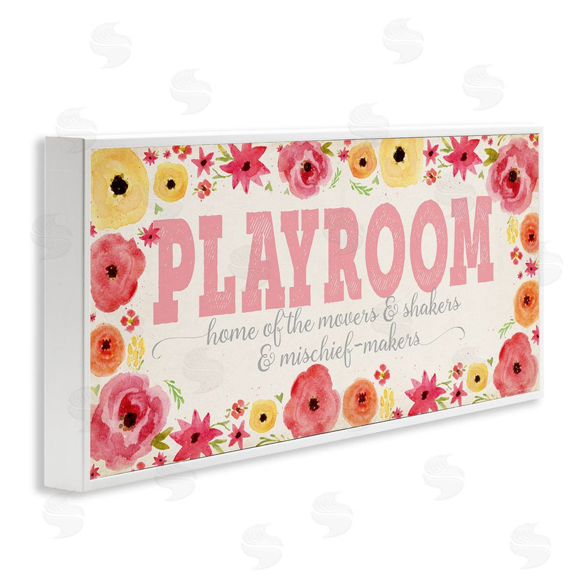 Stephanie Workman Marrott | Playroom Of Mischief Makers Pink
