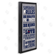 Stephanie Workman Marrott | Superhero Rules Typography
