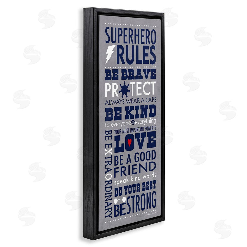 Stephanie Workman Marrott | Superhero Rules Typography