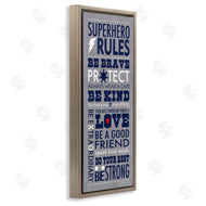Stephanie Workman Marrott | Superhero Rules Typography