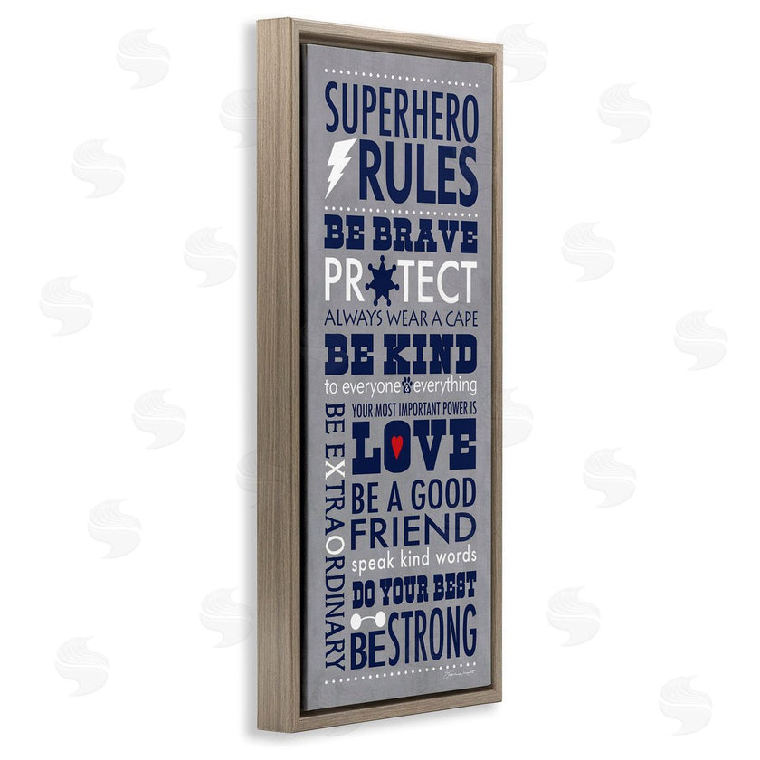 Stephanie Workman Marrott | Superhero Rules Typography