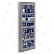 Stephanie Workman Marrott | Superhero Rules Typography