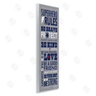 Stephanie Workman Marrott | Superhero Rules Typography