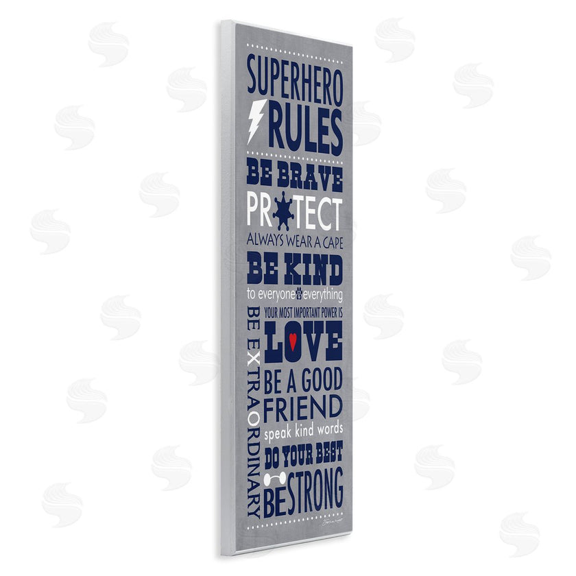 Stephanie Workman Marrott | Superhero Rules Typography
