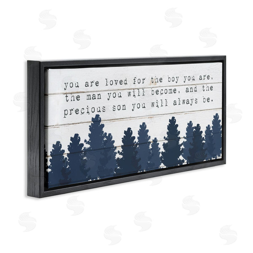 Stupell Studio | Precious Son You Are Phrase