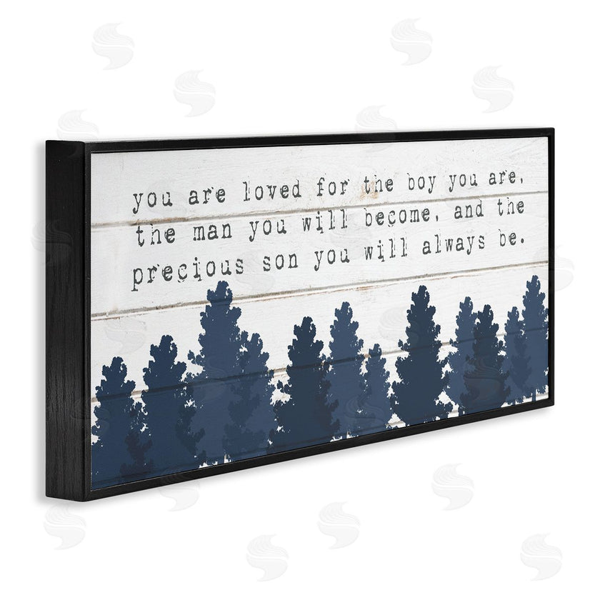 Stupell Studio | Precious Son You Are Phrase