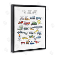 Dishique | On The Go Transportation Alphabet