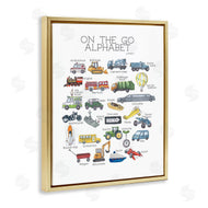 Dishique | On The Go Transportation Alphabet