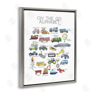 Dishique | On The Go Transportation Alphabet