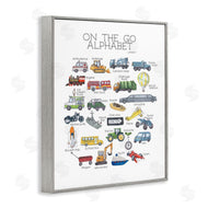 Dishique | On The Go Transportation Alphabet
