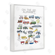 Dishique | On The Go Transportation Alphabet