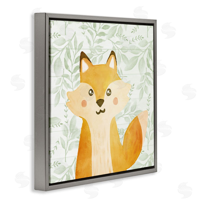 Kim Allen | Whimsical Fox on Florals