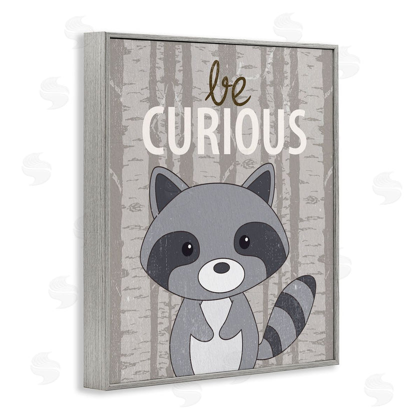 Kim Allen | Be Curious Woodland Raccoon