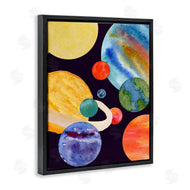 Corinne Rose Designs | Planetary Galaxy in Space