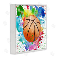Kim Allen | Basketball with Bright Splash