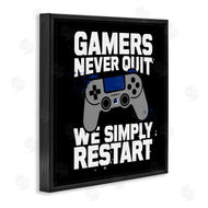 Kim Allen | Gamers Never Quit Phrase