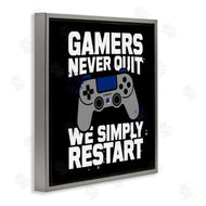 Kim Allen | Gamers Never Quit Phrase