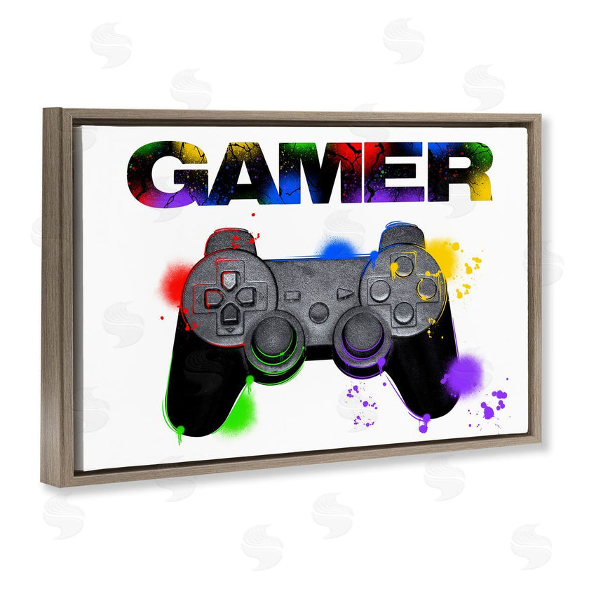 Marcus Prime | Gamer with Rainbow Splashes