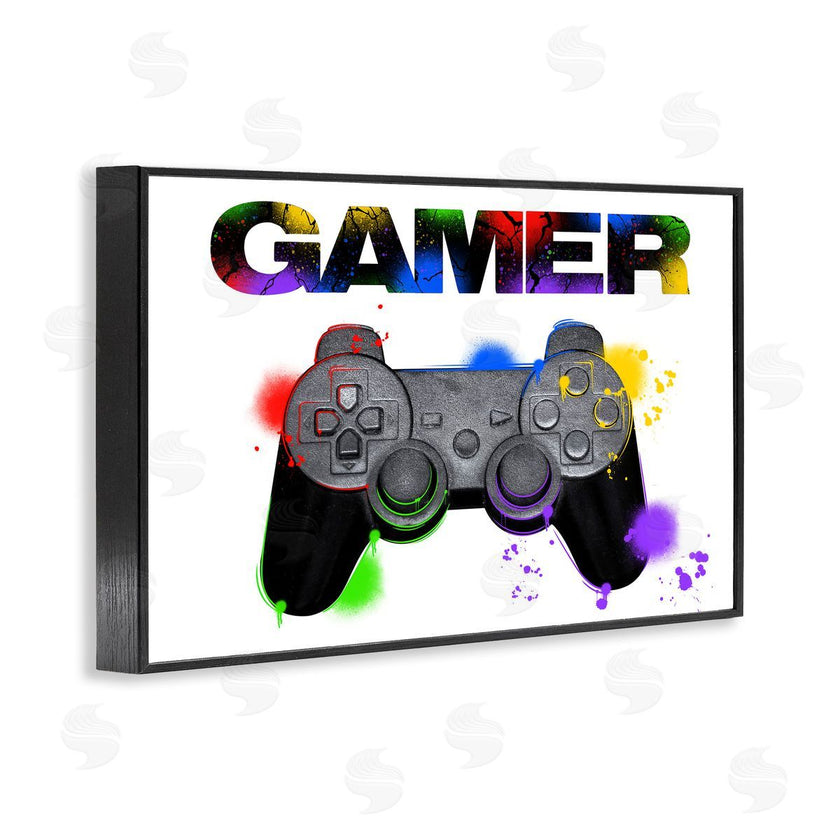 Marcus Prime | Gamer with Rainbow Splashes