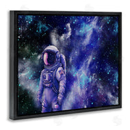 Jesse Keith | Astronaut with Blue Nebula