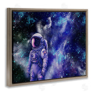 Jesse Keith | Astronaut with Blue Nebula