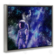Jesse Keith | Astronaut with Blue Nebula