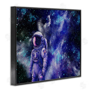 Jesse Keith | Astronaut with Blue Nebula