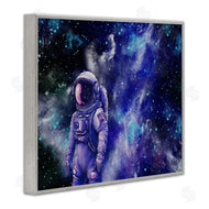 Jesse Keith | Astronaut with Blue Nebula