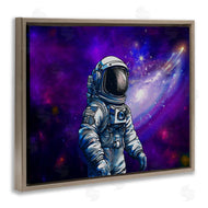 Jesse Keith | Astronaut with Swirling Galaxy