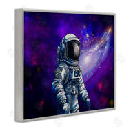 Jesse Keith | Astronaut with Swirling Galaxy