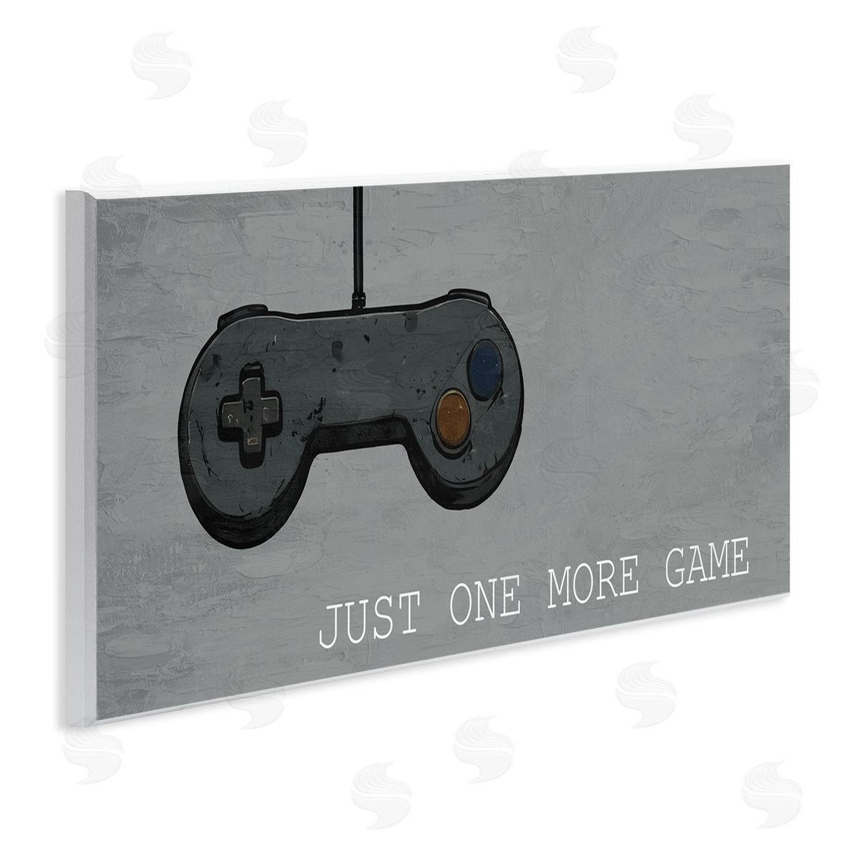 Just One More Rustic Gaming Wood Plaque Wall Art, Home Decor by Kim Allen