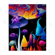 Kim Allen | Whimsical Mushrooms in Space