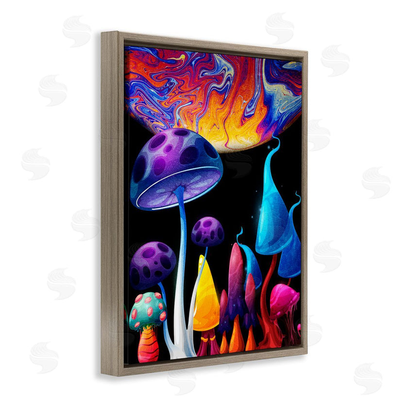 Kim Allen | Whimsical Mushrooms in Space